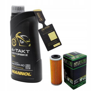 Olej Mannol 7812 Motorbike 4T 10w40 1L HF652 HIFLO