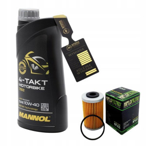 Olej Mannol 7812 Motorbike 4T 10w40 1L HF655 HIFLO