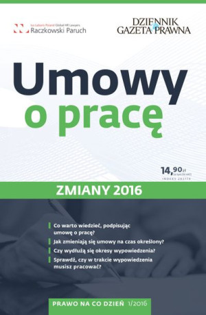 (e-book) Umowy o pracę - zmiany 2016