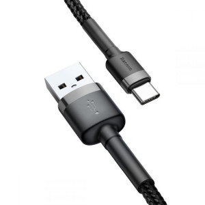 Baseus Cafule Type-c Cable 50cm Grey/black