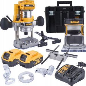 Dewalt DCW604P2 Frezarka górnowrzecionowa 2x5Ah