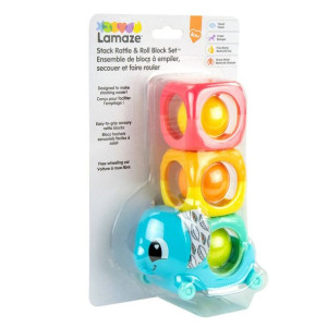 Tomy 27464 Lamaze Wieża Klocki Sensorycz