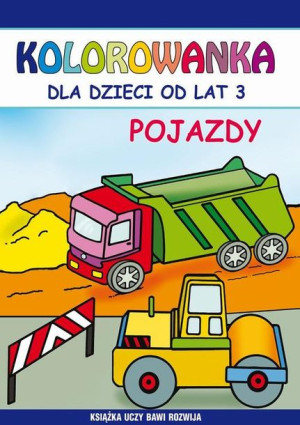 (e-book) Pojazdy. Kolorowanka dla dzieci od lat 3