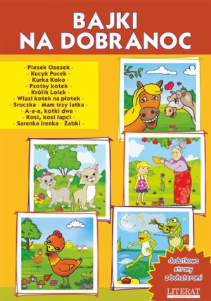 (e-book) Bajki na dobranoc. Piesek Osesek. Kucyk Pucek. Kurka Koko. Psotny