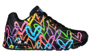 Buty damskie Skechers Uno - Highlight Love- 177981-BKMT