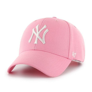 Czapka z daszkiem różowa 47 Brand Yankees