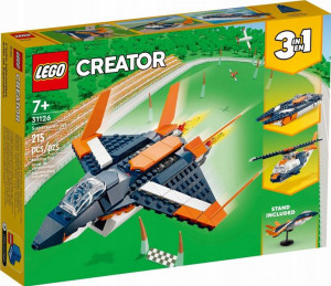 Lego Creator 31126 Odrzutowiec naddźwiękowy