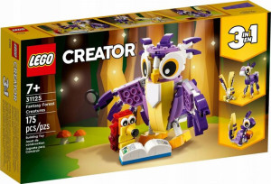 Lego Creator 31125 Fantastyczne leśne stworzenia