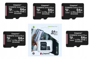 Karta pamięci SDCS2/64GB Class 10 C10 U1 V10 A1 x5
