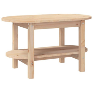 Stolik kawowy, 80x45x45 cm, lite drewno sosnowe