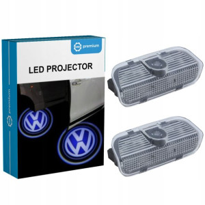 Projektor Led Logo W Drzwiach Vw Passat B6 B7 / Cc