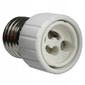 Adapter Przejściówka Trzonek E27 Na Żarówkę Gu10