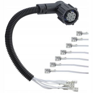 Wtyczka Wiązka Kostka Kabel Lampy Tył 7 Pin
