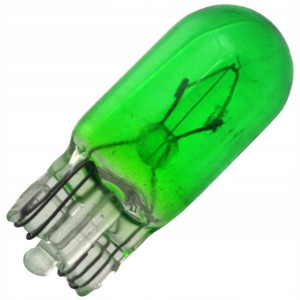 Żarówka Led 12v W5w Wy5w W10w W16w T10 Zielona
