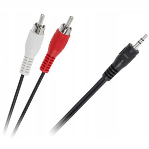 Uniwersalny Adapter Kabel Radio Rca Aux Jack 3.5