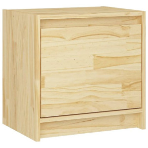 Szafka nocna, 40x30,5x40 cm, lite drewno sosnowe
