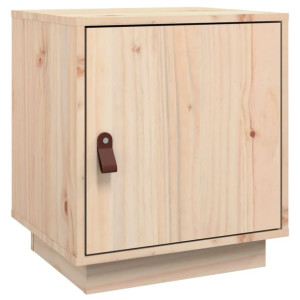 Szafka nocna, 40x34x45 cm, lite drewno sosnowe
