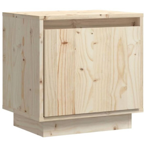 Szafka nocna, 40x30x40 cm, lite drewno sosnowe