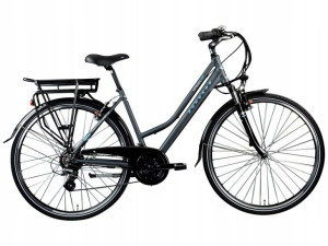 Rower elektryczny Zundapp Green 7.7 szary rama 48