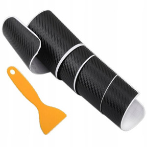 Naklejka Folia Ochronna Zderzak Carbon Tuning 90cm