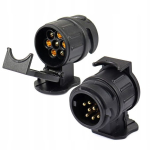 Adapter Redukcja Przejściówka Gniazda Hak 13/7 Pin