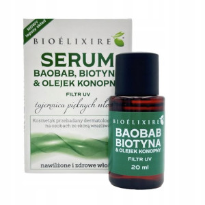 Bioelixire Olejek konopny & Baobab 20ml