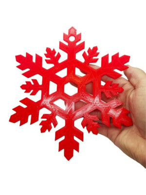 Płatek Śniegu Ozdoba Świąteczna 20cm Śnieżynka