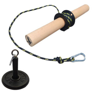 Wrist Roller Drążek Do Ćwiczeń Przedramion Zestaw