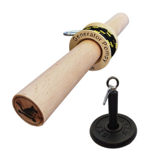 Wrist Roller Drążek Do Ćwiczeń Przedramion Zestaw
