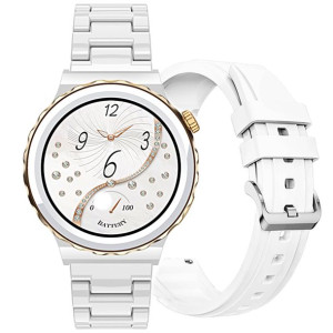Smartwatch Damski Rubicon Rnce92 - Wykonywanie Połączeń, Ceramika (sr038d)