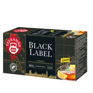 Teekanne Black Label Lemon 20 kopert