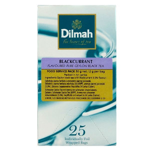 Dilmah Blackcurrant ex25 herbata kopertowana