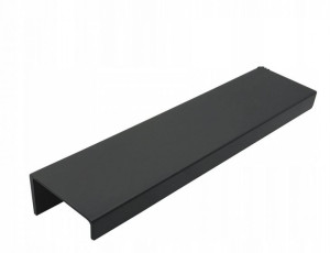 Uchwyt długi do szafy krawędziowy czarny L-1200 mm