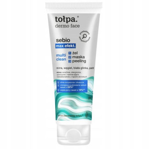 Multi clean-żel maska peeling do twarzy TOŁPA 100