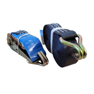 Pas Transportowy 25mm / 12m (KOMPLET) - CZARNY