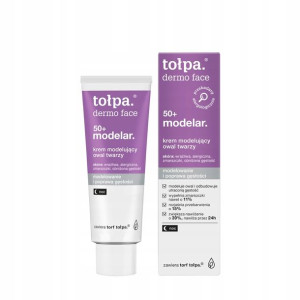 TOŁPA Krem modelujący owal twarzy 50+ modelar 40ml