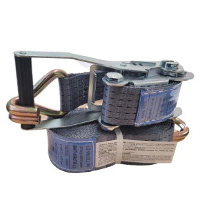 Pas Transportowy 50mm 4T - 9,5m (KOMPLET) - SZARY