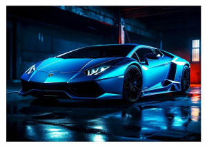 Fototapeta AUTO SPORTOWE 3D Dla Młodzieży Dzieci Tapeta Ścienna 312x219