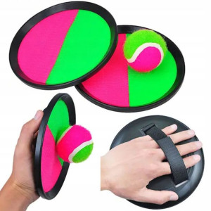 Catch Ball Paletki Z Piłką Na Rzepy Dla Dzieci 3el