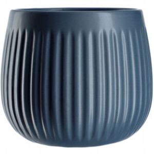 Kadax Doniczka Ceramiczna 12cm Osłonka Granatowa