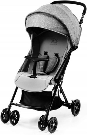 Lekki Wózek Spacerowy Kinderkraft Lite Up Szary