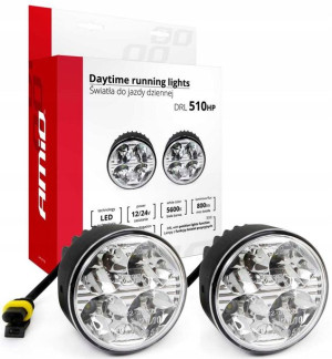 Światła Dzienne Do Jazdy Dziennej Led Drl 12/24v