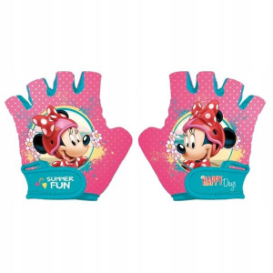 Rękawiczki Rowerowe Dzieciece Myszka Mini Minnie