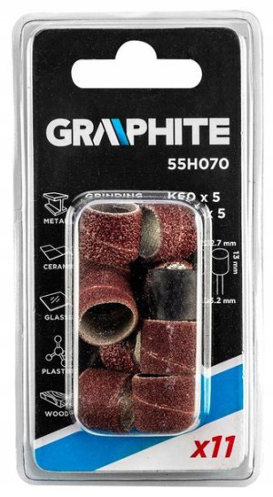 Trzpienie szlifierskie 12,7mm 10 do miniszlifierki