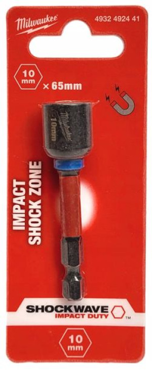 Nasadka magnetyczna udarowa HEX 10mm 65 Milwaukee