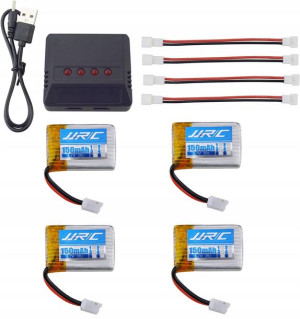 Zestaw 4szt Akumulator Bateria do DRONA 150mAh