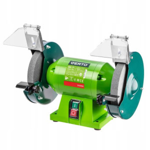 Szlifierka stołowa dwutarczowa 200W 150mm VERTO