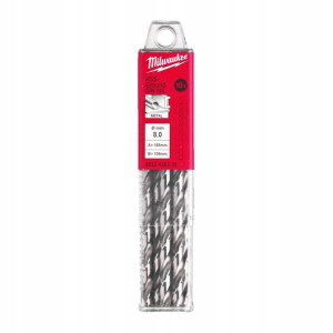Długie wiertło do metalu 8 165mm 10szt MILWAUKEE