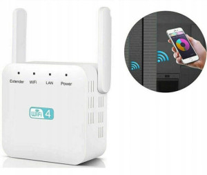 Wzmacniacz sygnału WiFi4 2.4Ghz 300Mbps