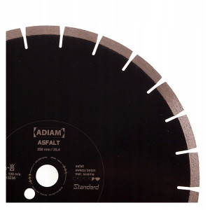 Tarcza diamentowa 400x25,4 mm ASFALT ADIAM